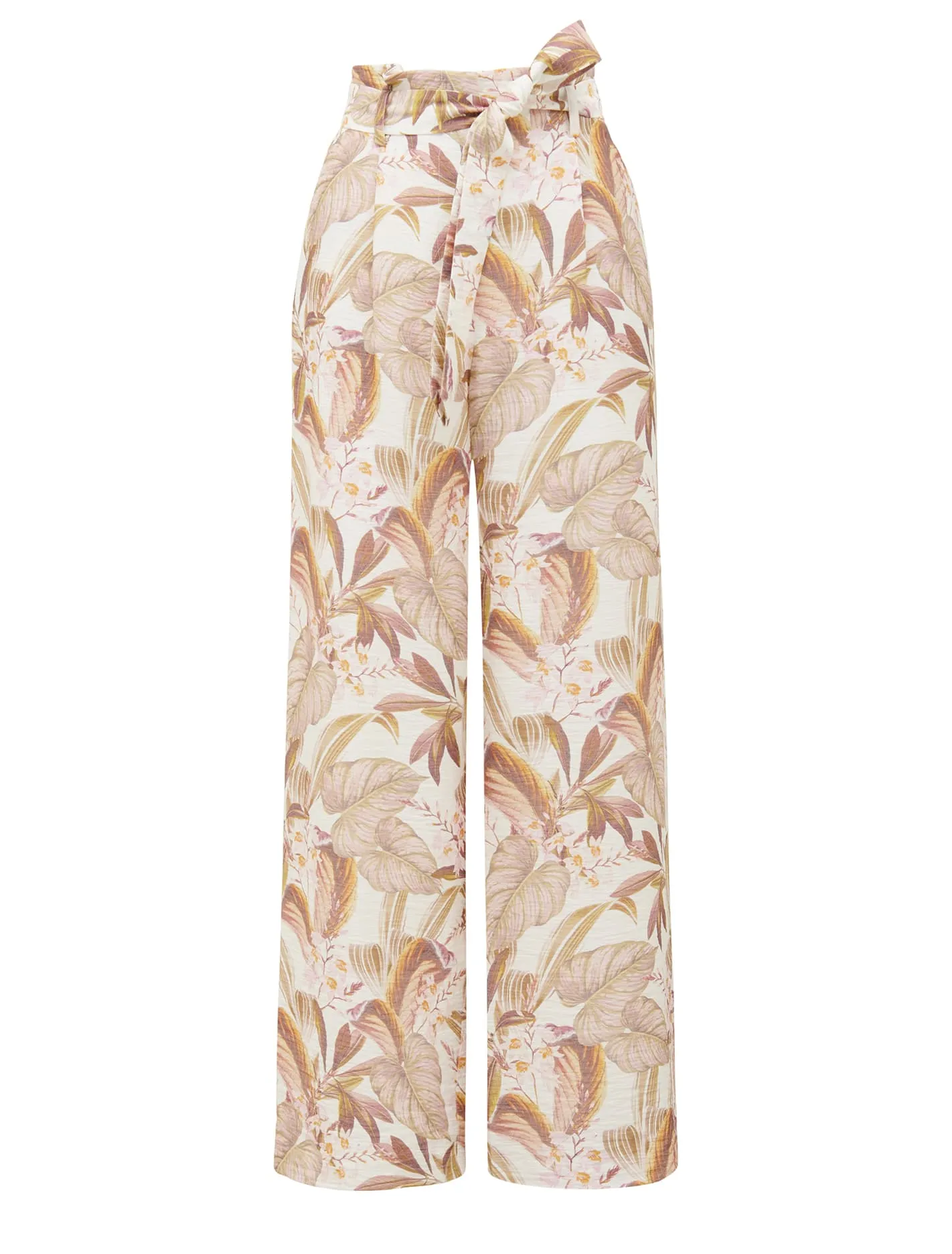 Paula Tie Waist Wide Leg Pants