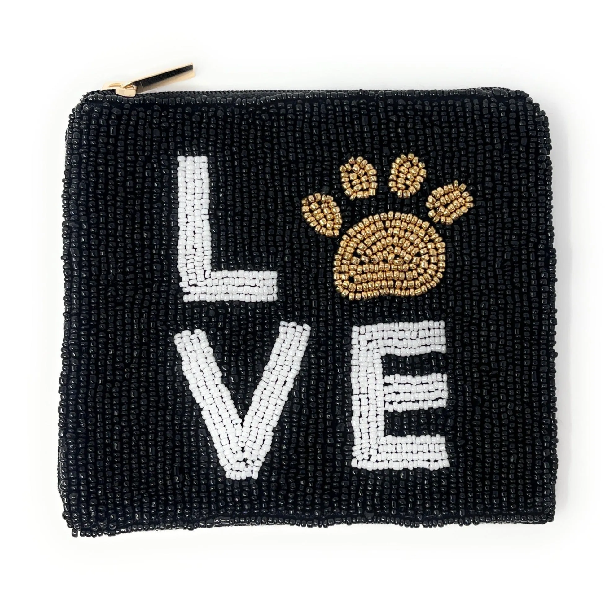Pet Love Beaded Purse