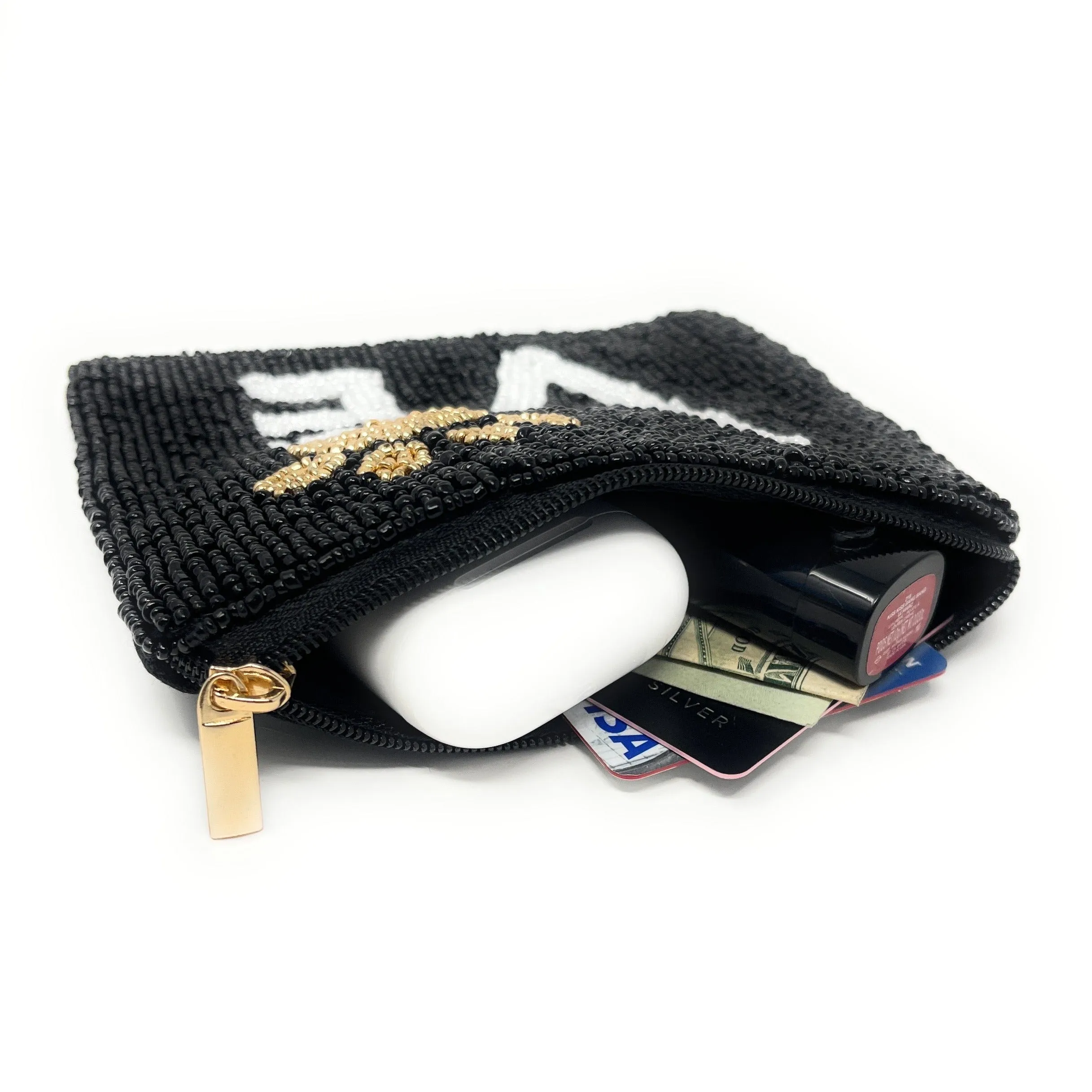 Pet Love Beaded Purse