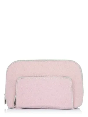 Pink Lurex Wash Bag