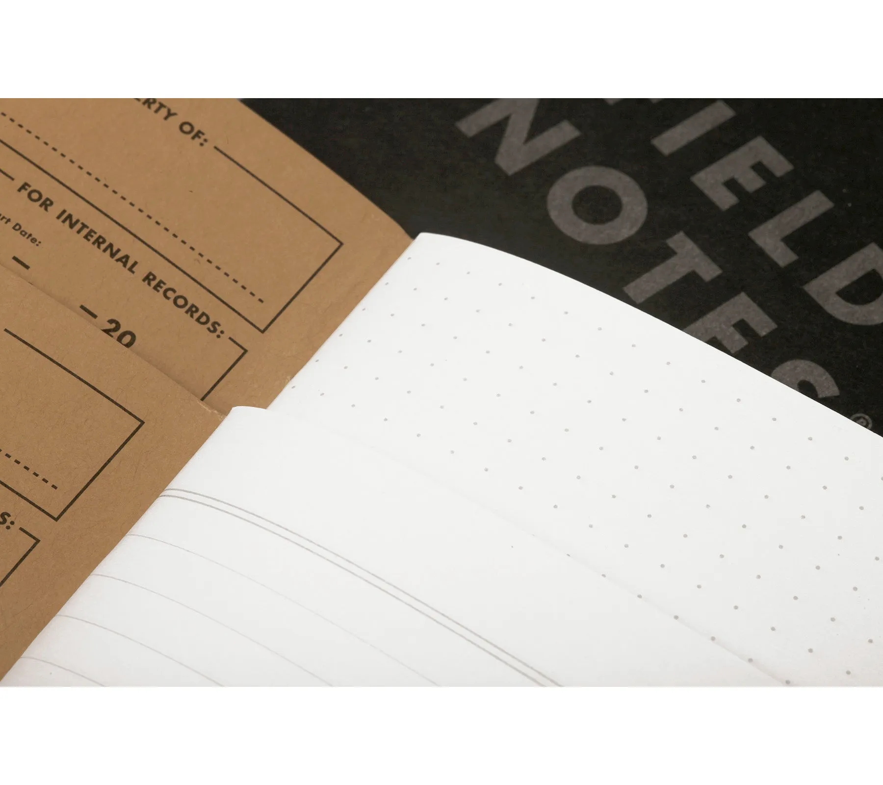 Pitch Black Note Book | Ruled 2-Pack