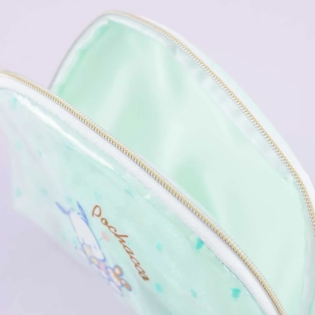 Pochacco Ice Cream Shell-Shaped Cosmetic Pouch