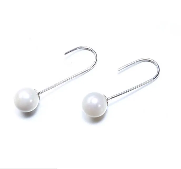 Precious Pearl Dangle Earrings - Rose Gold