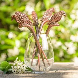 Premium Eagle Wooden Single Prong Hair Stick