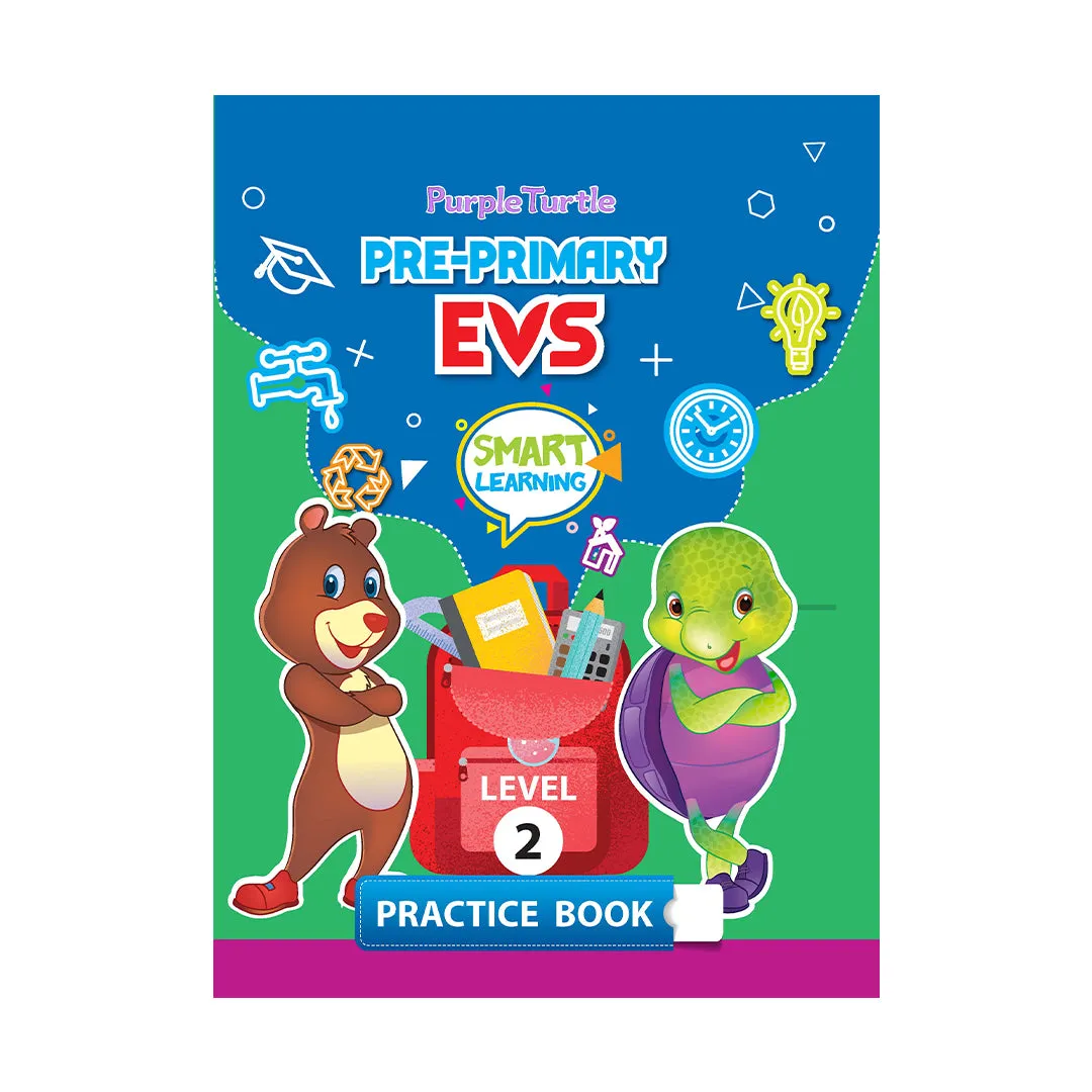 Preschool Kit for LKG (Level-2) - Complete Kit (Set of 8 Books & More) | For Children Ages 4 - 5 Years | Learn English, Maths, EVS, Hindi | For Homeschooling & Preschool Classrooms