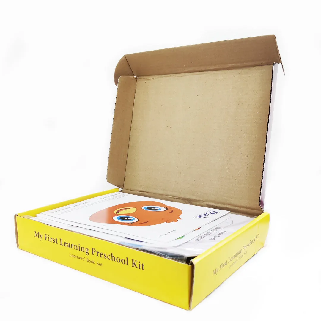 Preschool Kit for LKG (Level-2) - Complete Kit (Set of 8 Books & More) | For Children Ages 4 - 5 Years | Learn English, Maths, EVS, Hindi | For Homeschooling & Preschool Classrooms