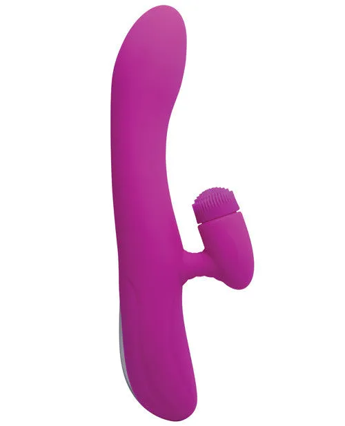 Pretty Love Derrick Spinning Nubs Rabbit - 11 Function Fuchsia