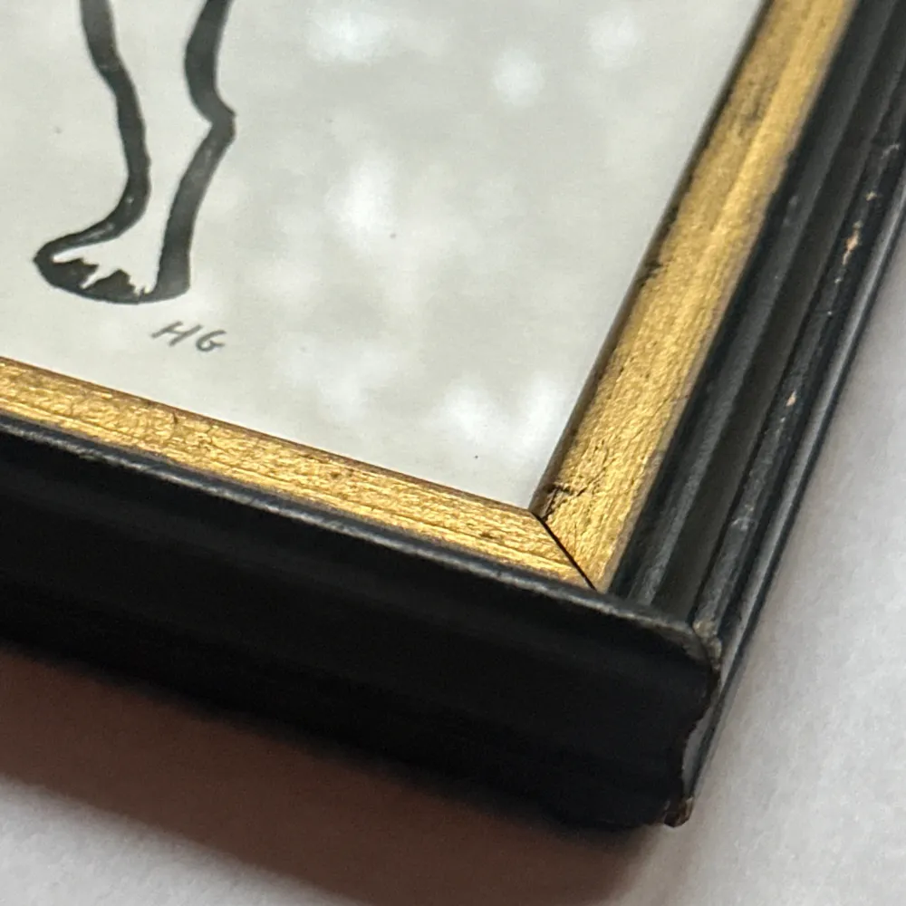 "Chihuahua" in a Vintage Frame