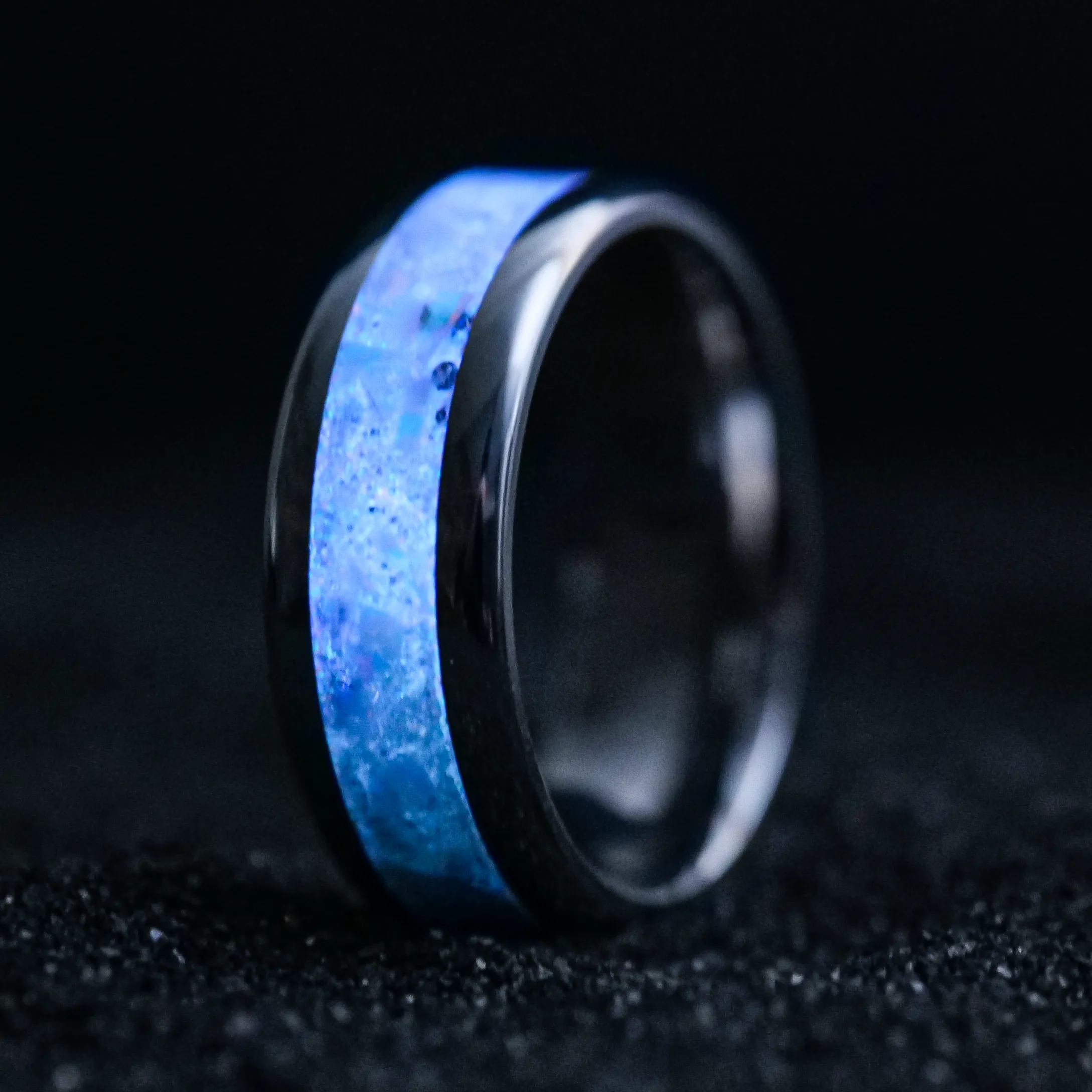Radiant Pearl Opal Glowstone Ring