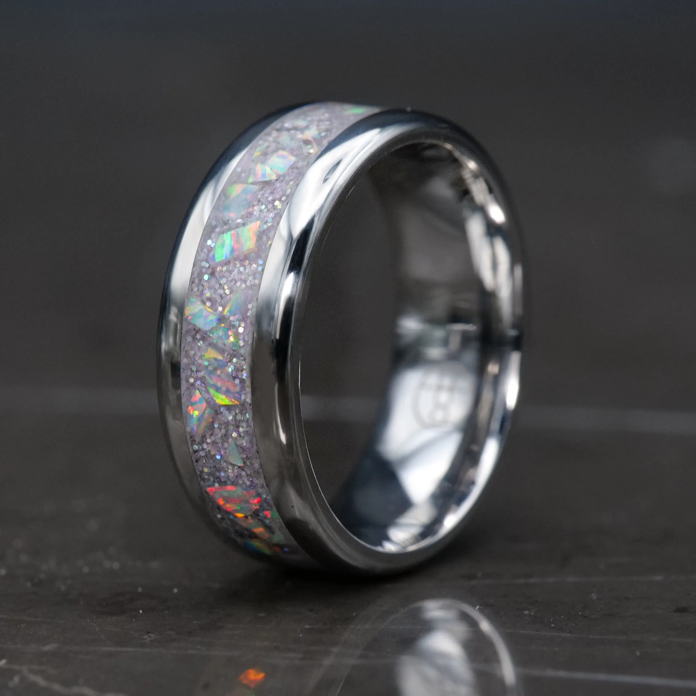 Radiant Pearl Opal Glowstone Ring