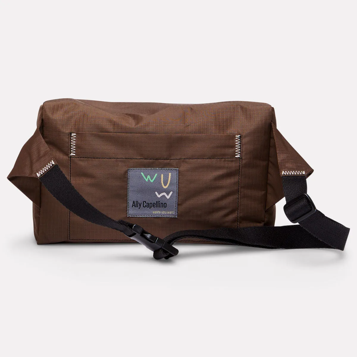 Rita soft recycled ripstop x body in cocoa
