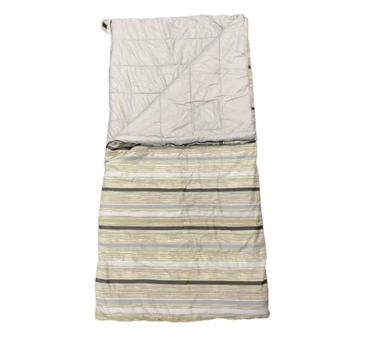 Royal Grey Stripe 65oz Single Sleeping Bag