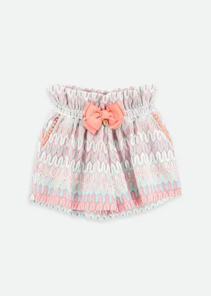 Ruthie Shorts Coral Multi