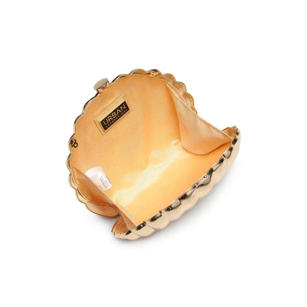 Sandy Seashell Mermaid Evening Bag