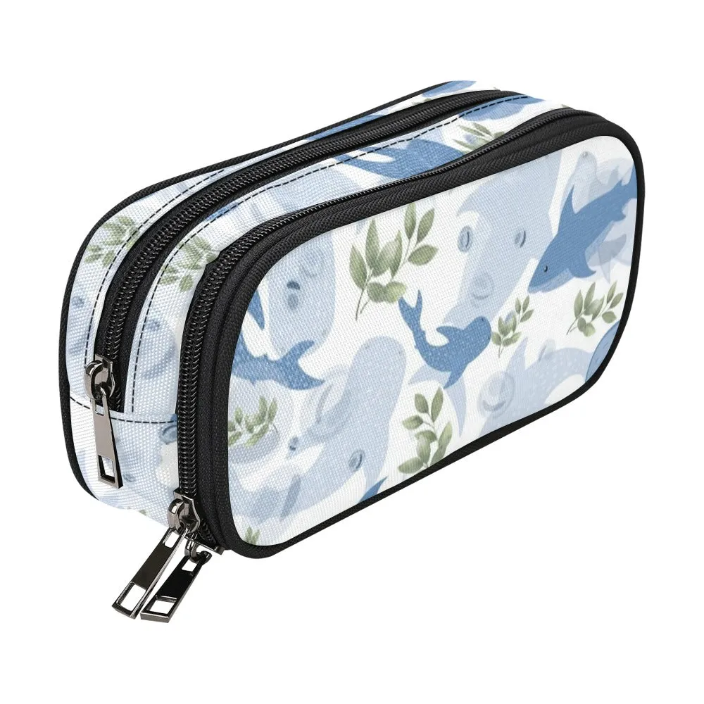 Sea Friends Pencil Pouch | Durable Organizer for Pens & Supplies
