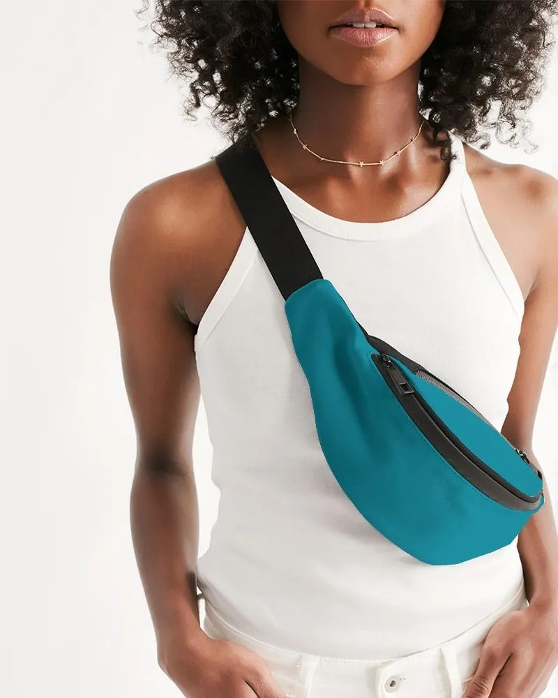 Shaded Cyan Belt Bag | C100M0Y25K30