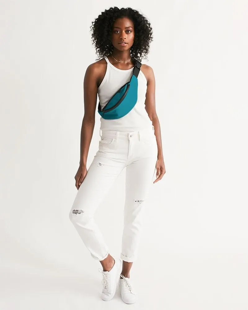 Shaded Cyan Belt Bag | C100M0Y25K30