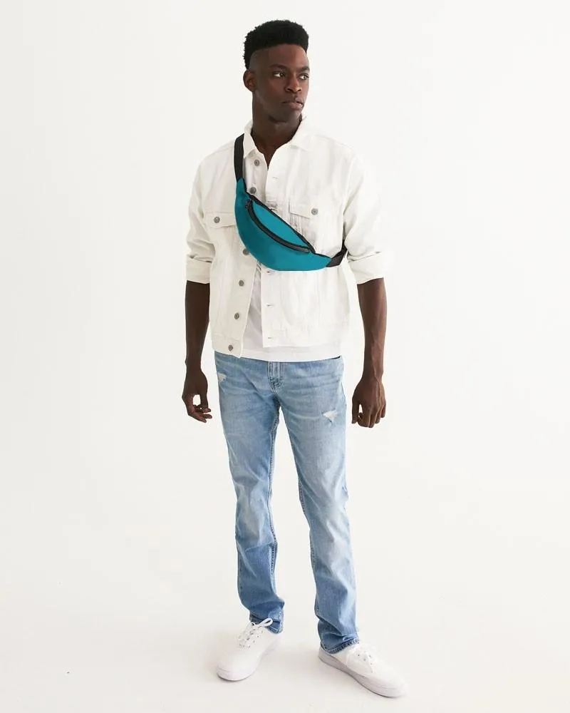 Shaded Cyan Belt Bag | C100M0Y25K30