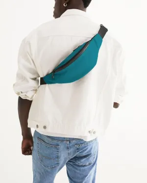 Shaded Cyan Belt Bag | C100M0Y25K30