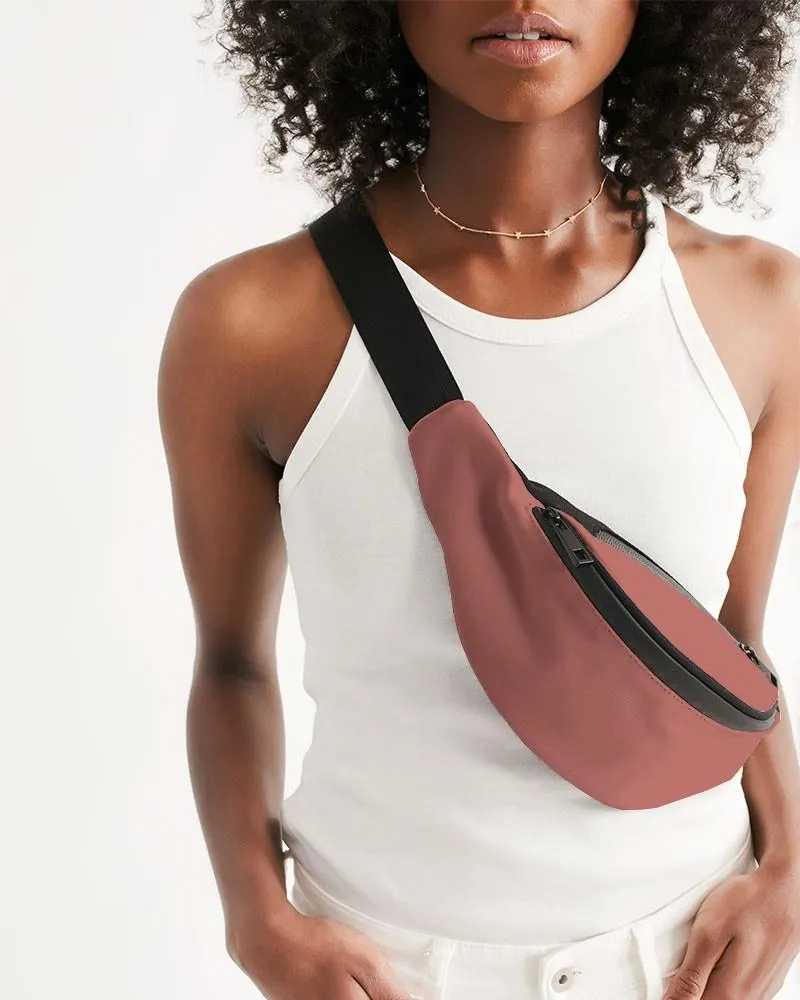 Shaded Pastel Red Belt Bag | C0M60Y45K30