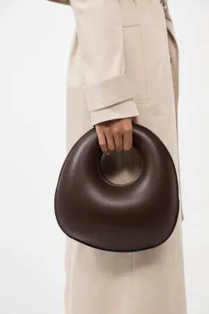 Shell Clutch - Chocolate