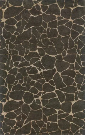 Silhouette 48108 Grey/ Grey Rug