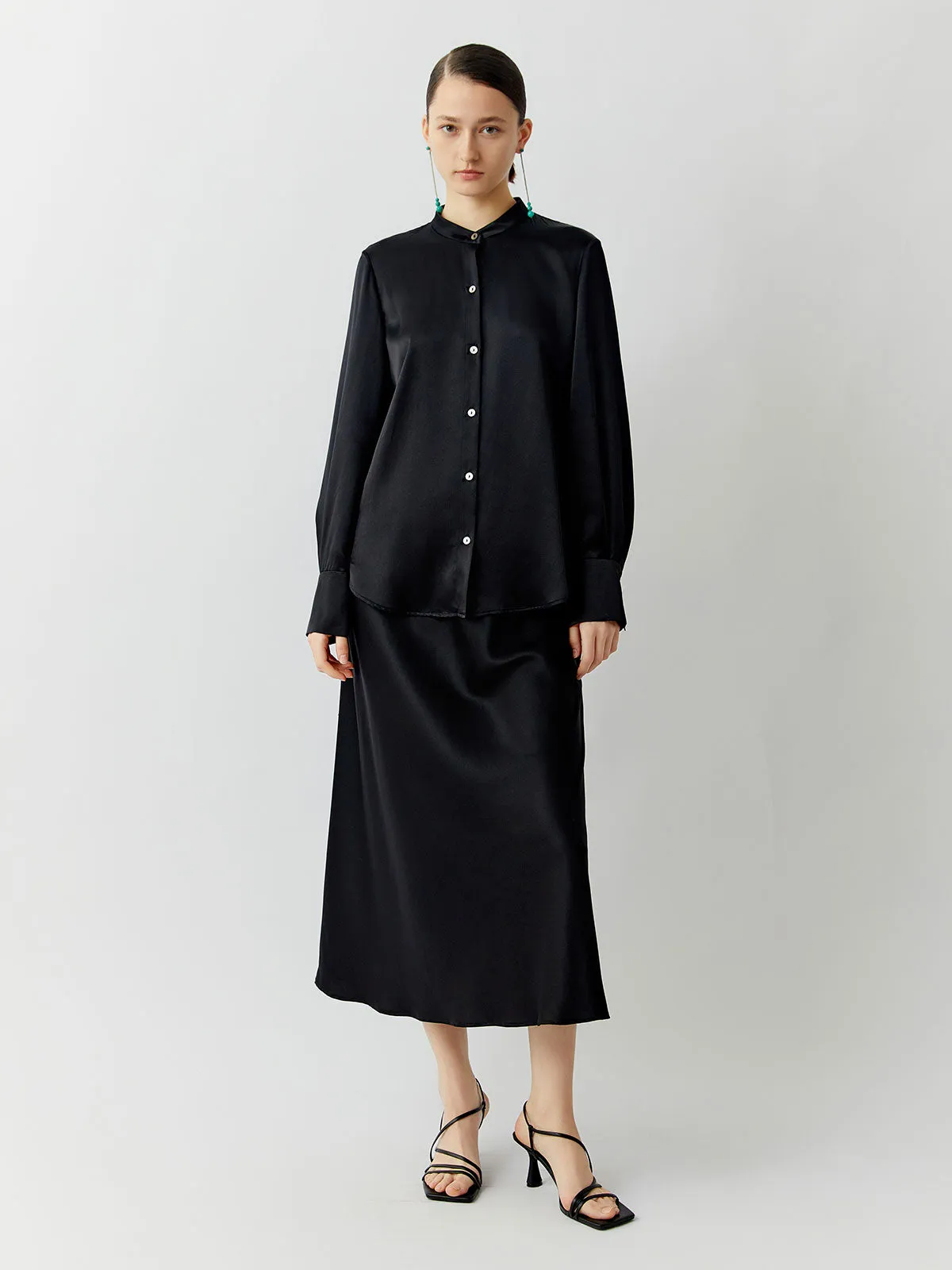 SILKINC Mandarin Collar Shirt (Spirit Shirt)