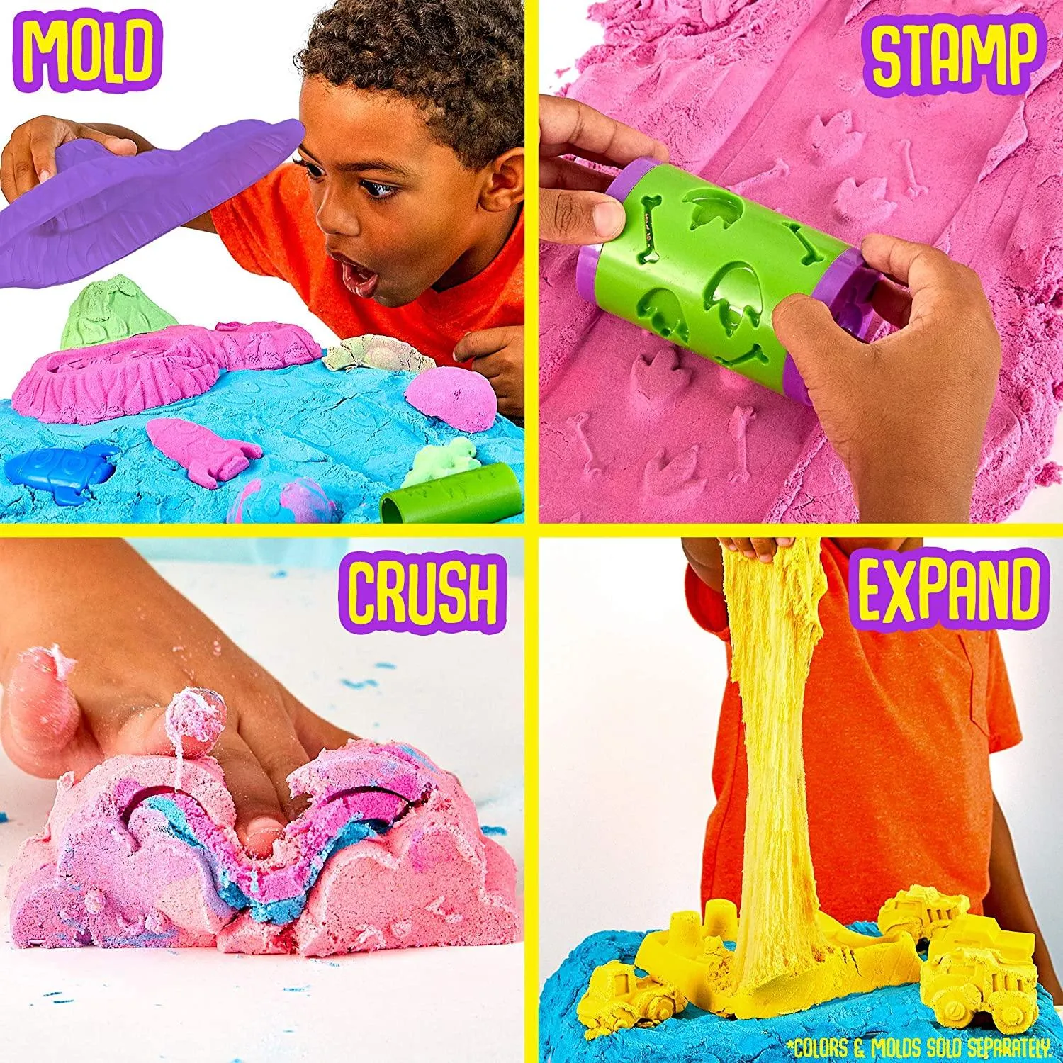 SlimyGloop SLIMYSAND Resealable Bag - Purple
