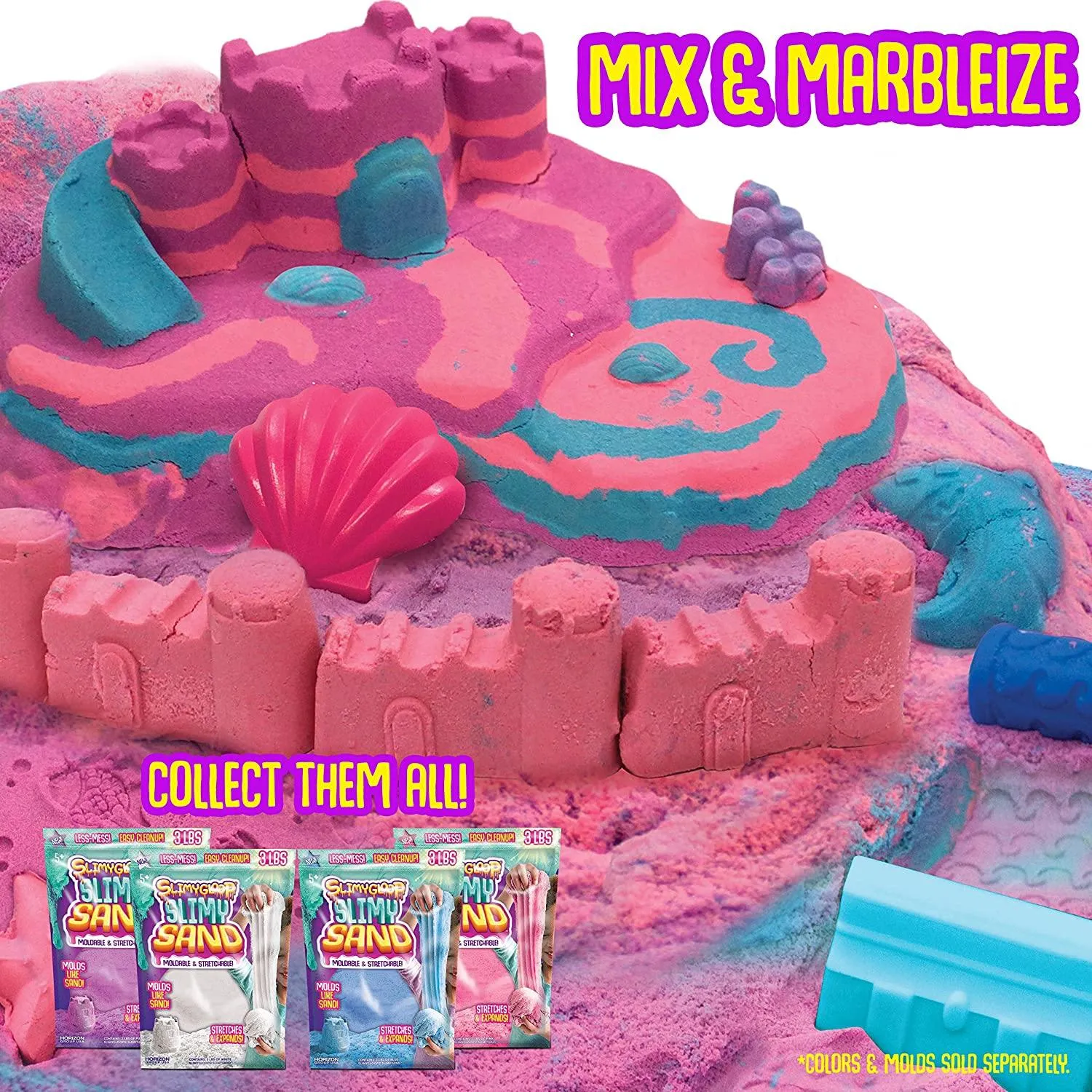 SlimyGloop SLIMYSAND Resealable Bag - Purple