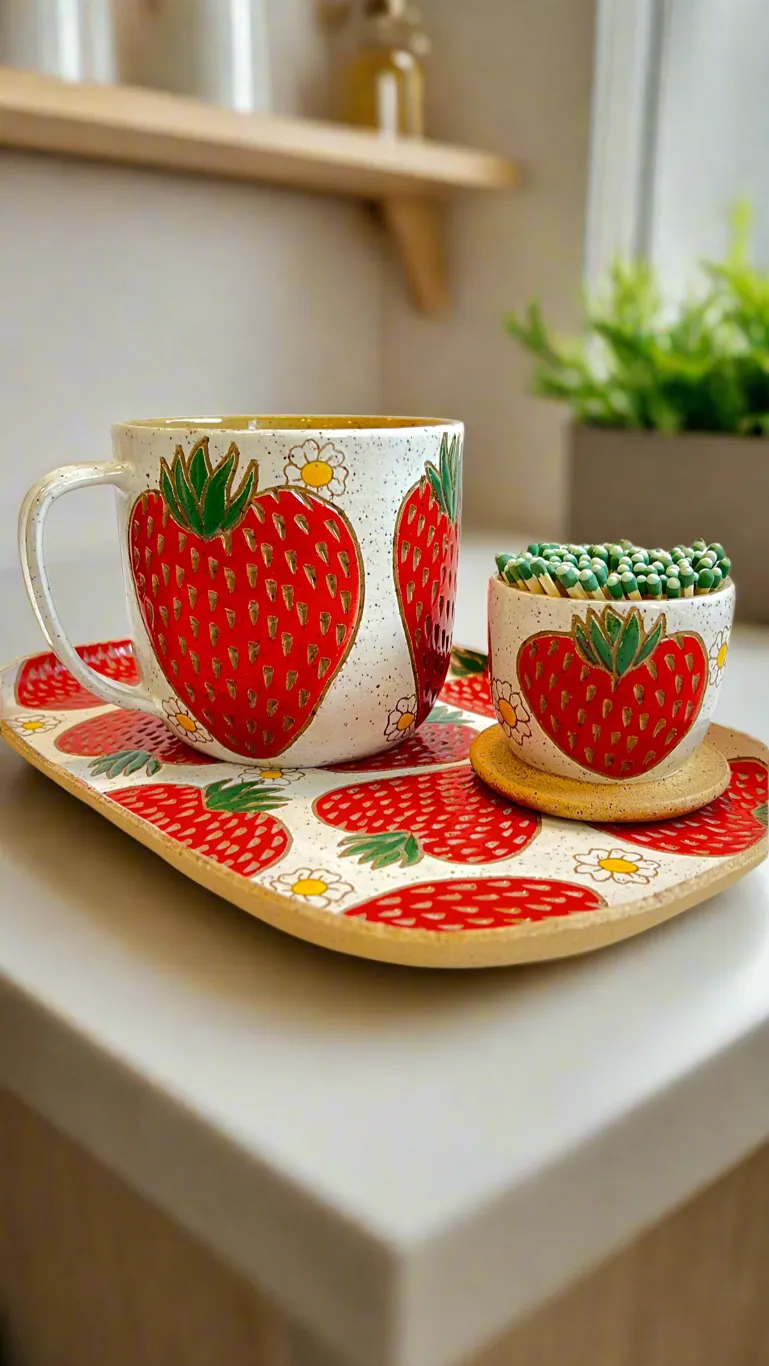 Strawberry Plate