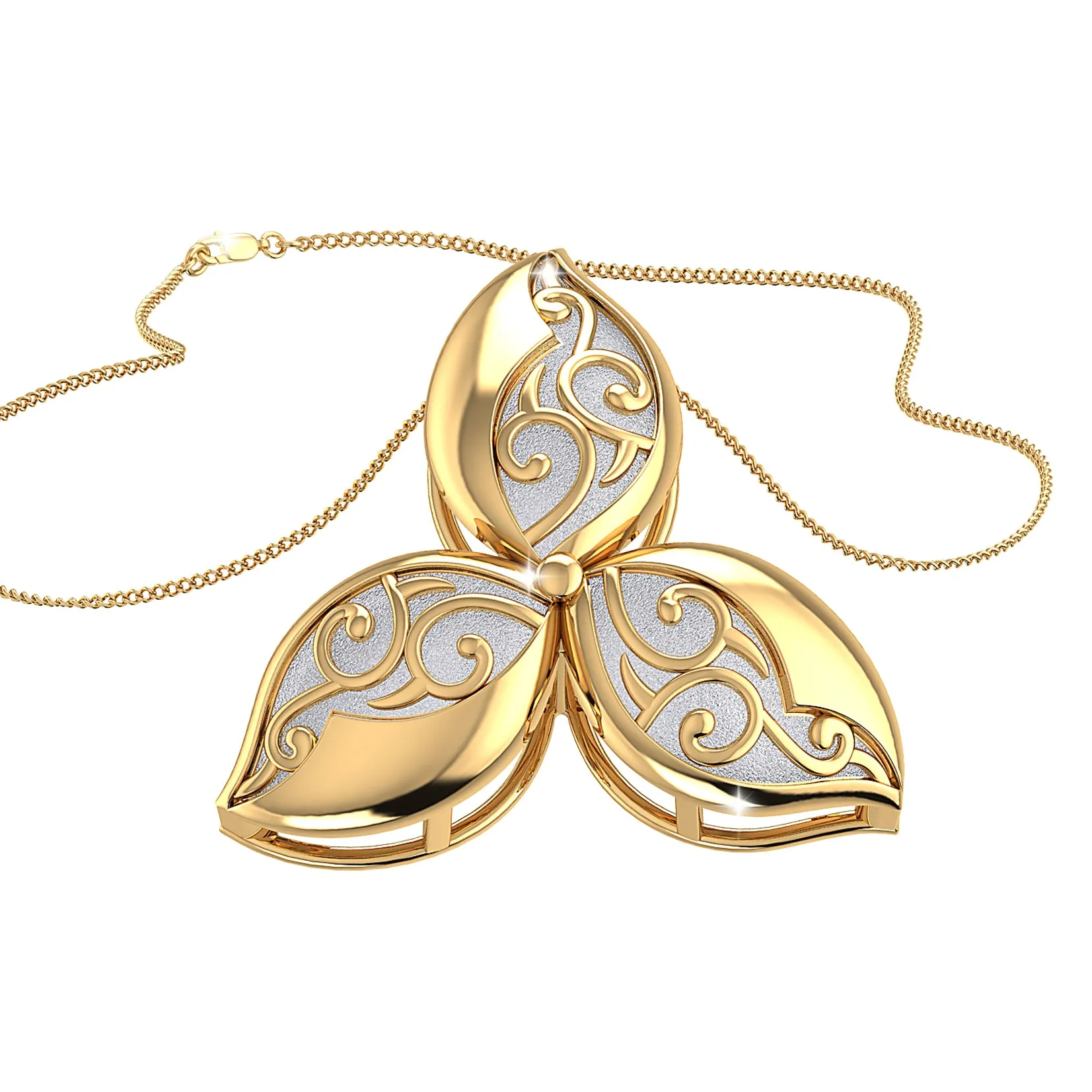 THE GLISTENING DEW DROPS PENDANT