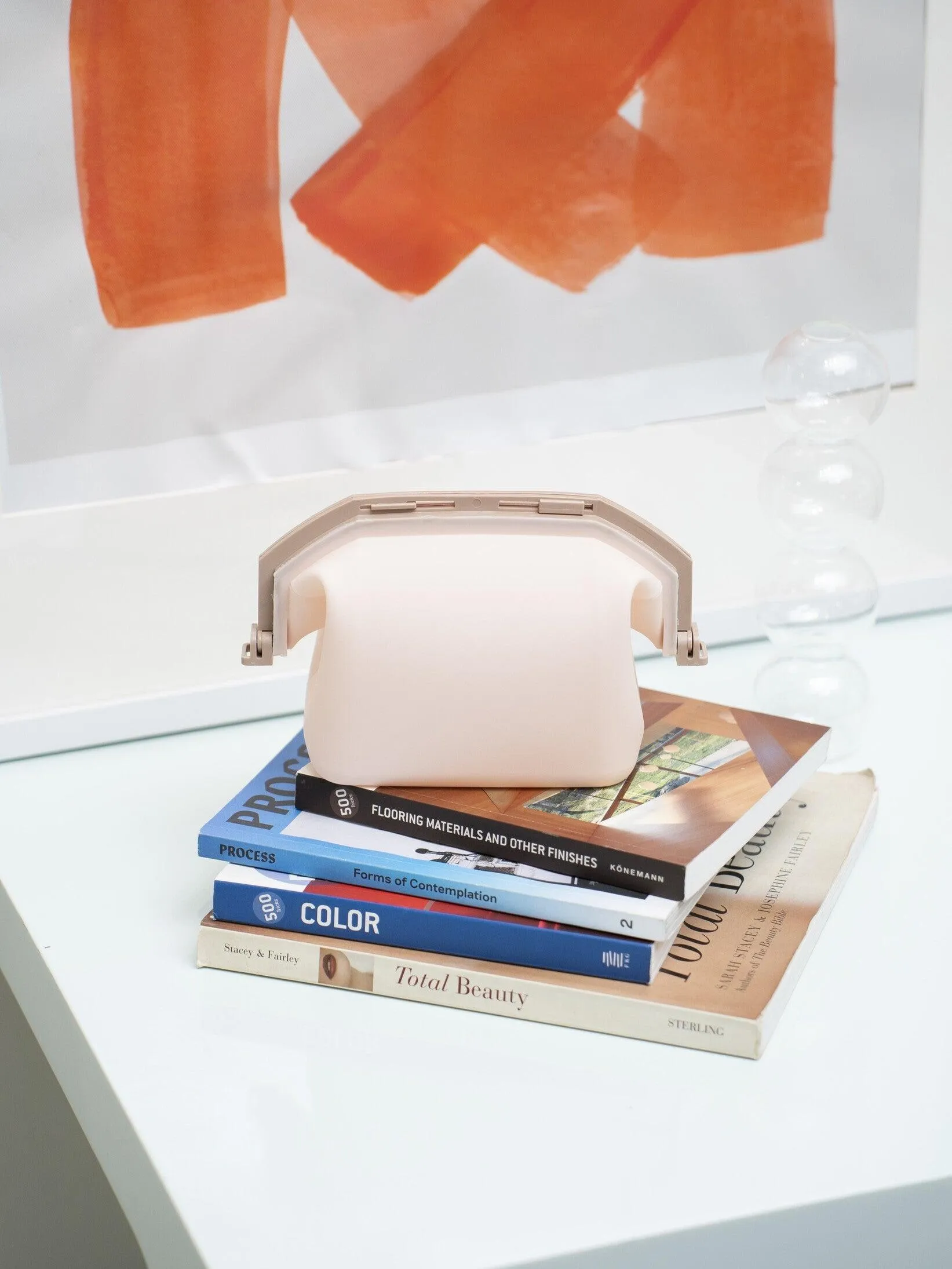 The Ingenium Bag in Coral Pink