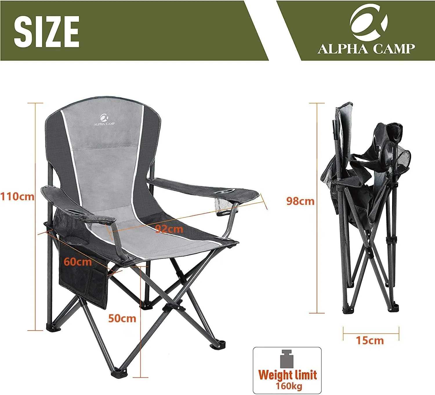 The Not-So-Secret Sauce for Extreme Relaxation: The 350-Weight Champion of Folding Chairs that Doubles as Your Laziness Throne with a Cup Holder for Sipping while Snoozing!