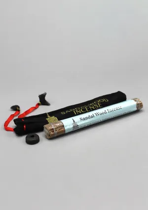 Tibetan Sandalwood Incense in Velvet Pouch