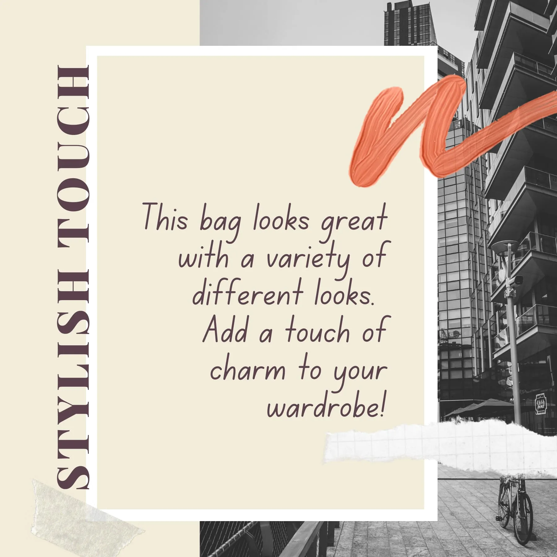 Tote Bag, Floral Style White  - T162249 by inQue.Style