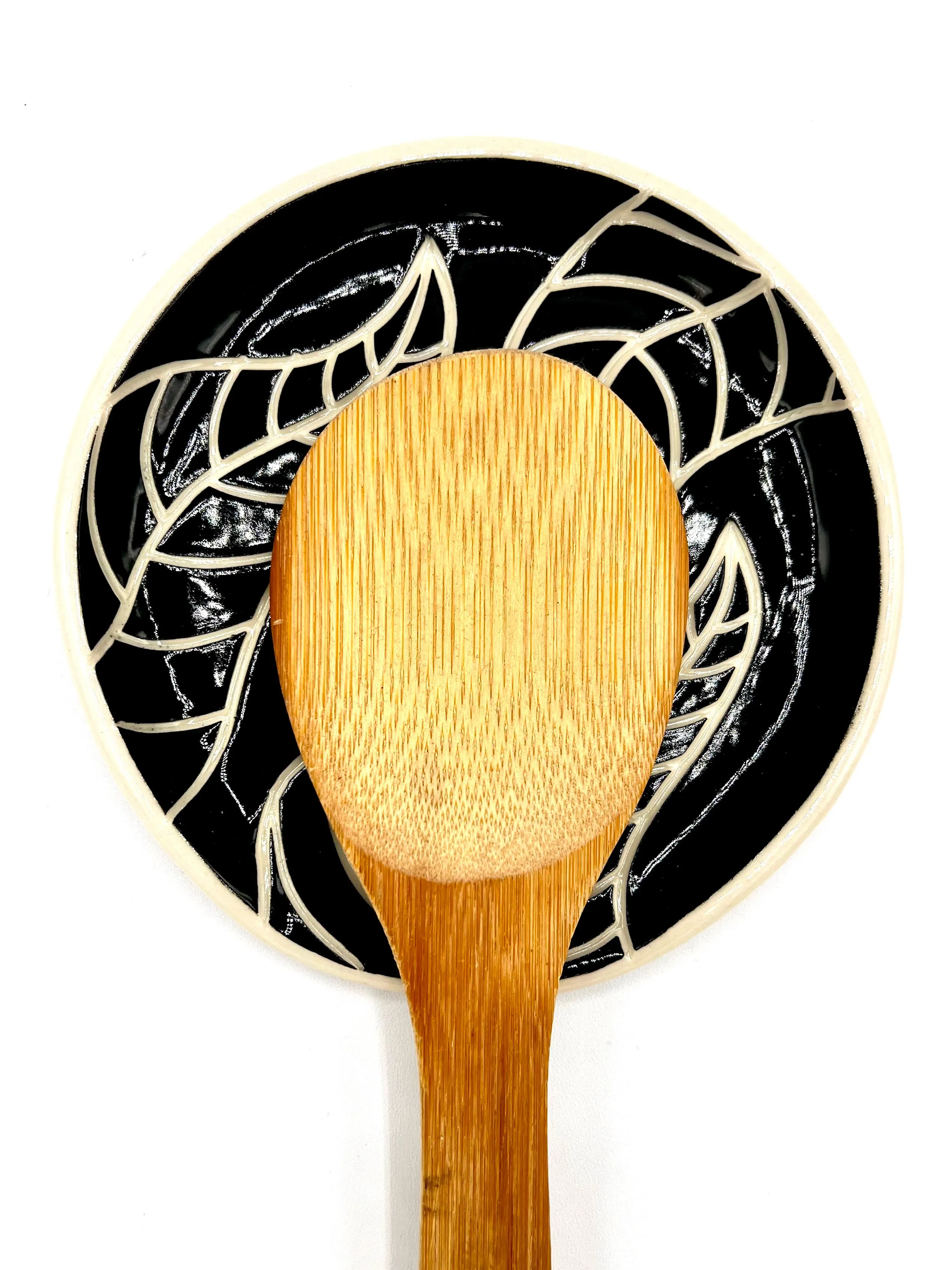 Tropics B&W Spoon Rest