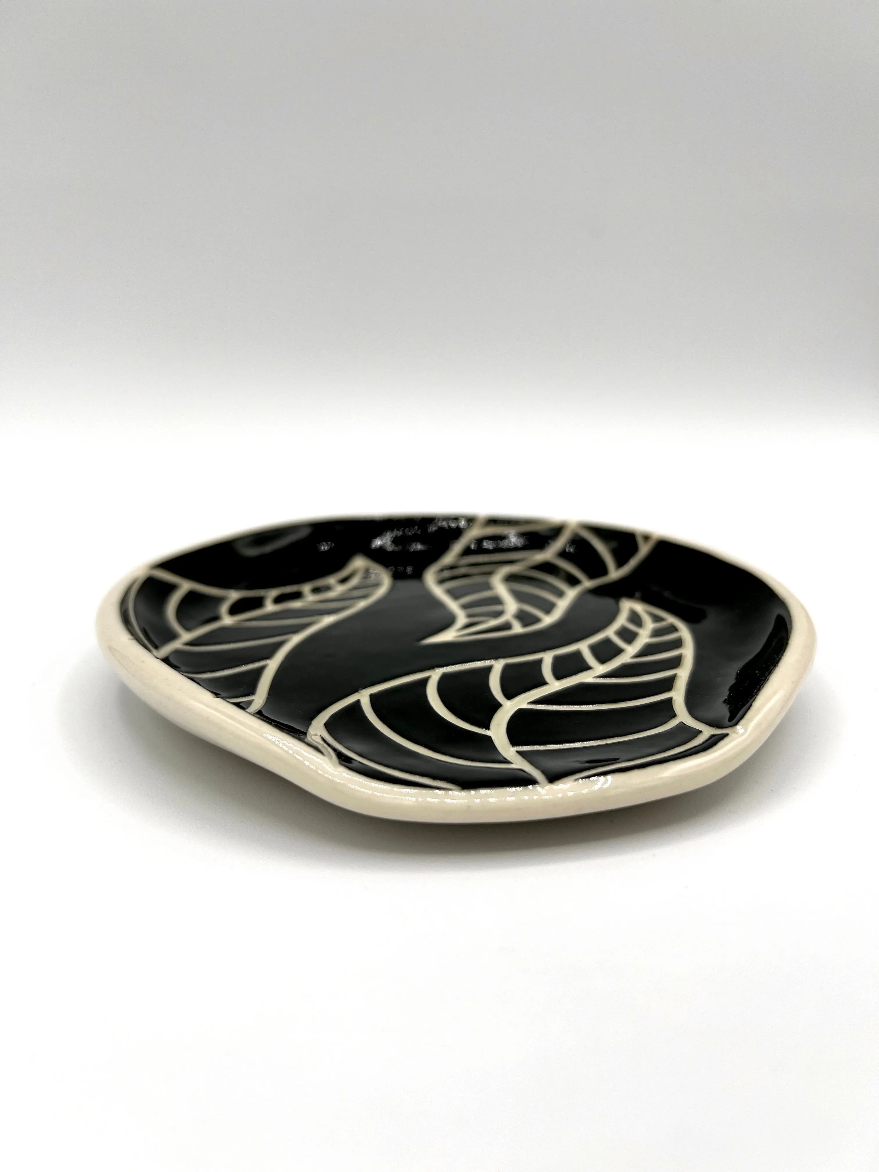 Tropics B&W Spoon Rest