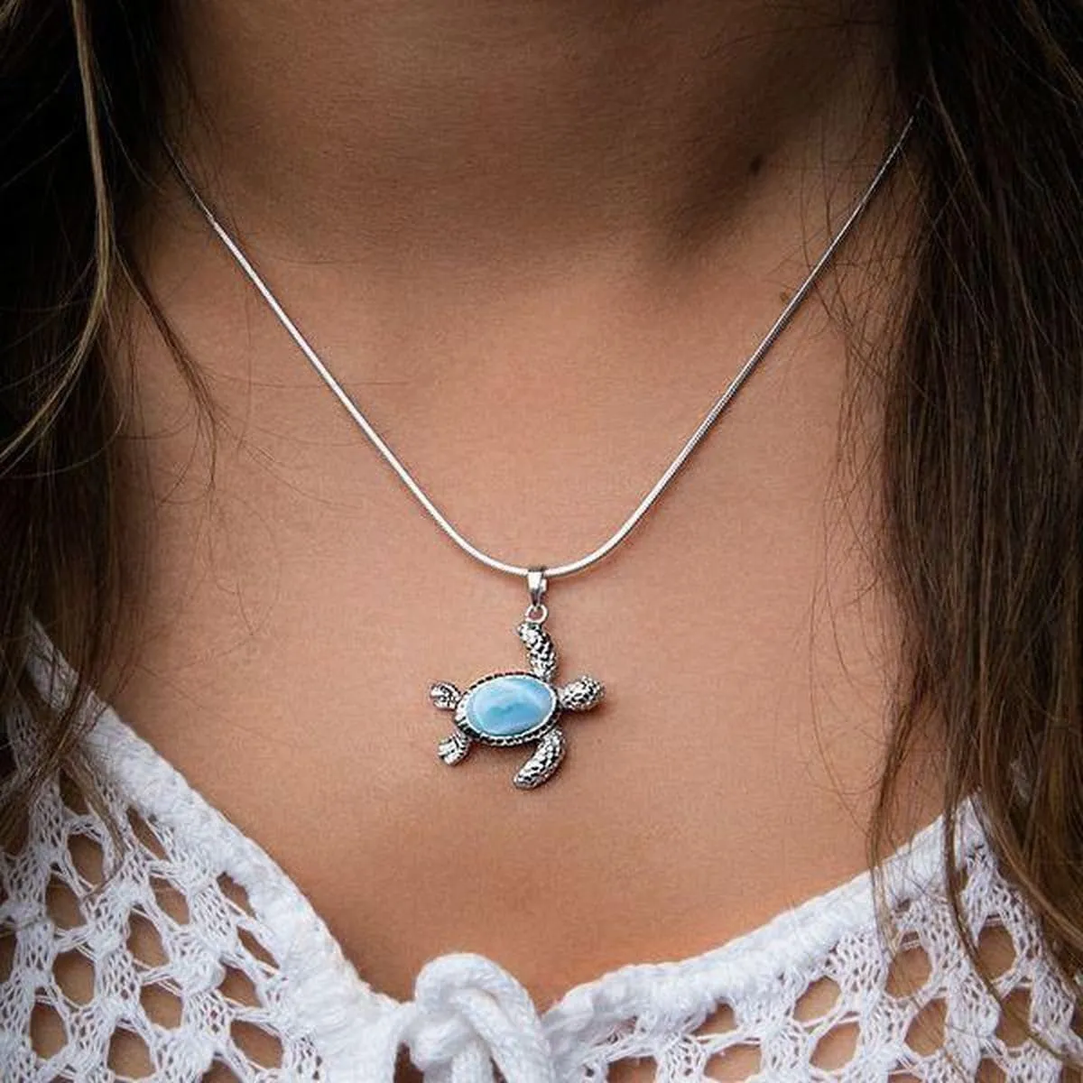 Turtle Necklace - Nturt00-ch
