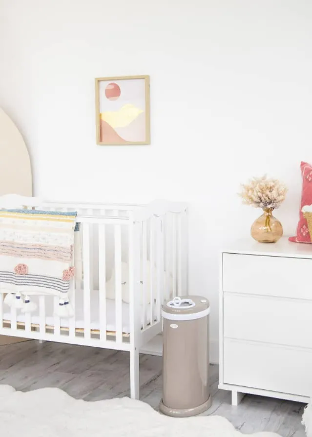 Ubbi: Steel Diaper Pail – Odor-Locking, No Special Bags Needed, Award-Winning & Registry Must-Have