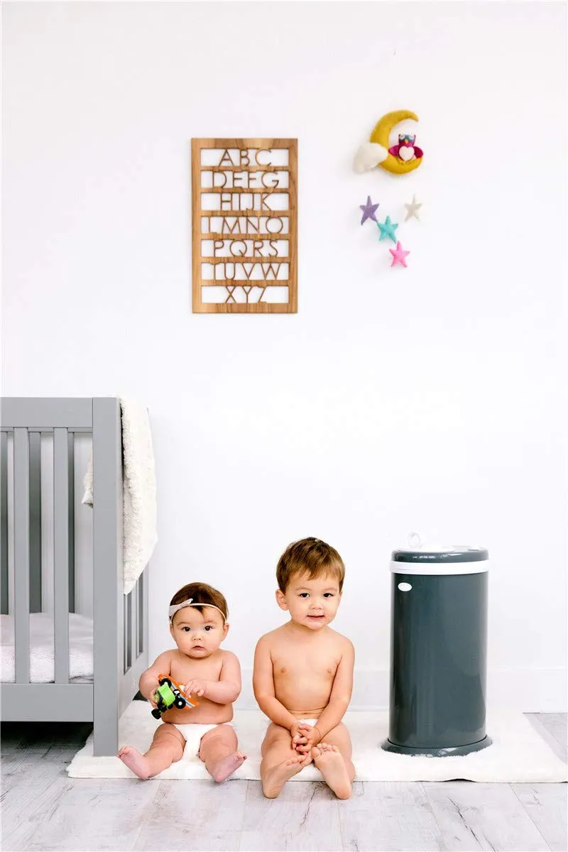 Ubbi: Steel Diaper Pail – Odor-Locking, No Special Bags Needed, Award-Winning & Registry Must-Have