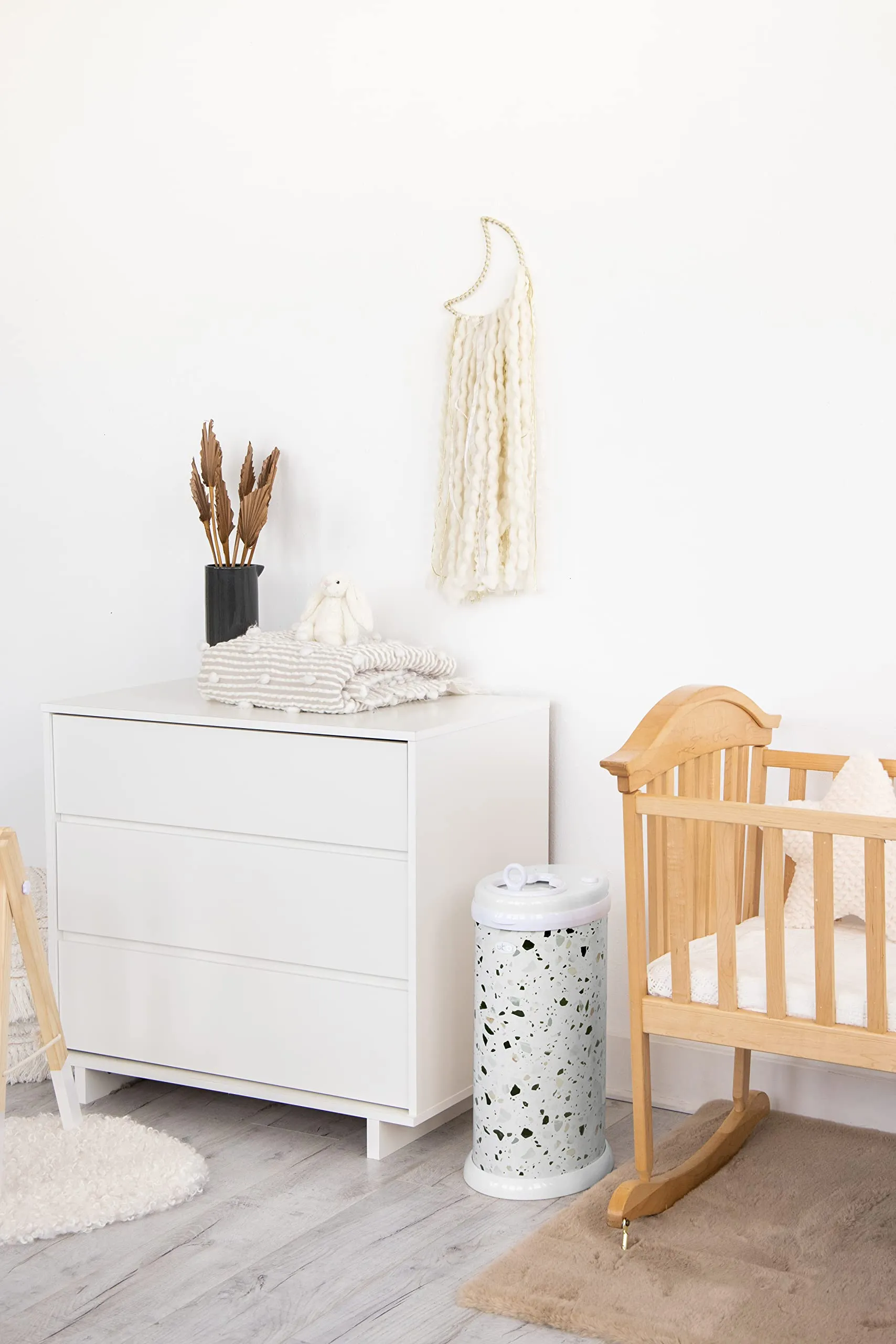 Ubbi: Steel Diaper Pail – Odor-Locking, No Special Bags Needed, Award-Winning & Registry Must-Have