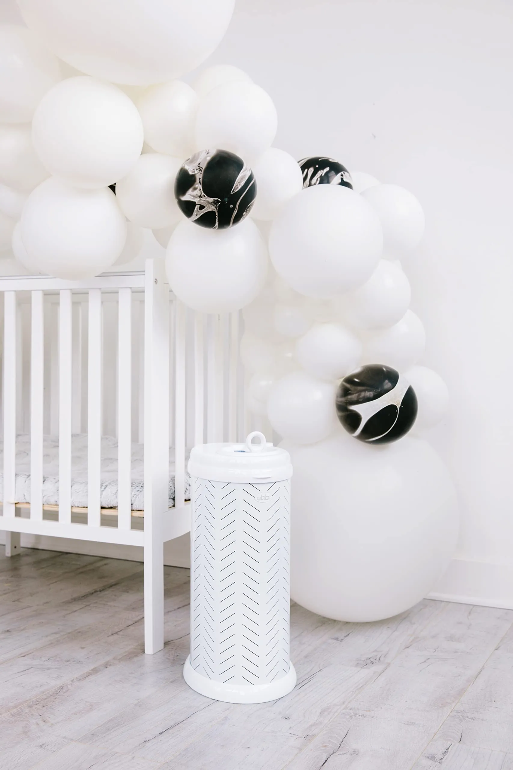 Ubbi: Steel Diaper Pail – Odor-Locking, No Special Bags Needed, Award-Winning & Registry Must-Have