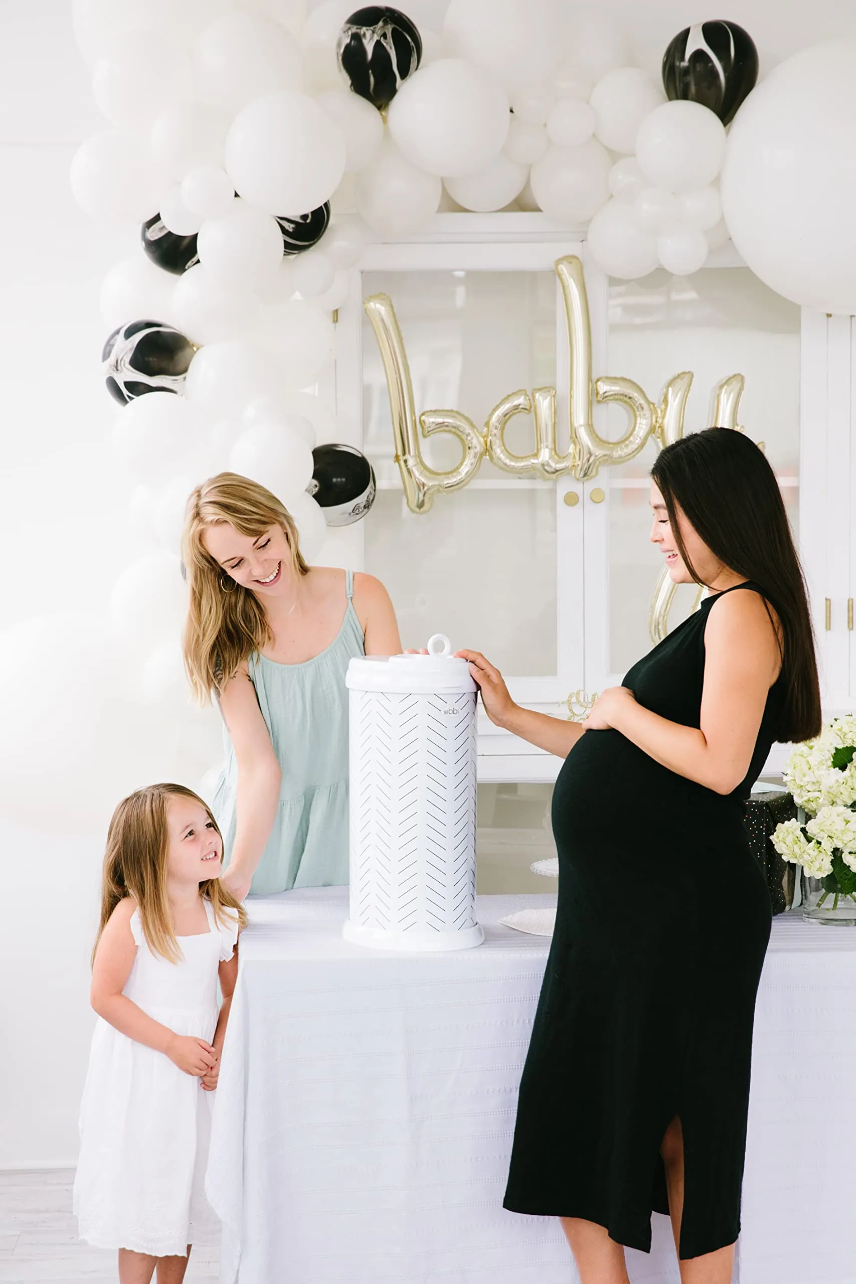 Ubbi: Steel Diaper Pail – Odor-Locking, No Special Bags Needed, Award-Winning & Registry Must-Have