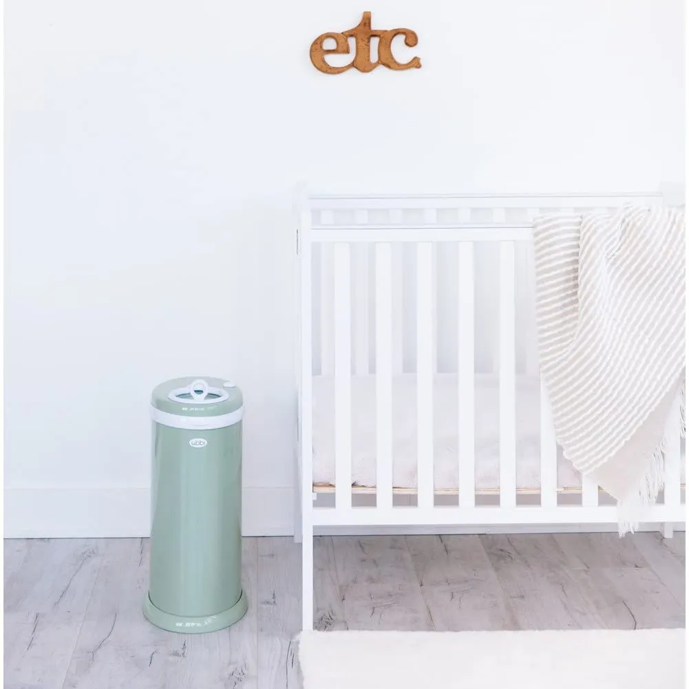 Ubbi: Steel Diaper Pail – Odor-Locking, No Special Bags Needed, Award-Winning & Registry Must-Have