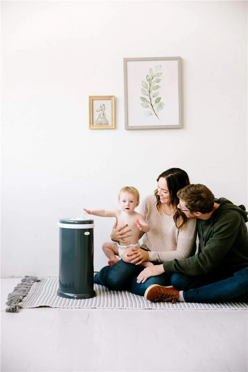 Ubbi: Steel Diaper Pail – Odor-Locking, No Special Bags Needed, Award-Winning & Registry Must-Have
