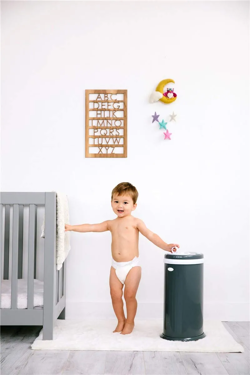 Ubbi: Steel Diaper Pail – Odor-Locking, No Special Bags Needed, Award-Winning & Registry Must-Have
