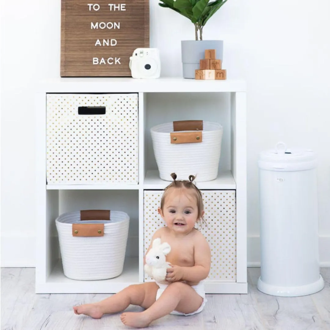 Ubbi: Steel Diaper Pail – Odor-Locking, No Special Bags Needed, Award-Winning & Registry Must-Have