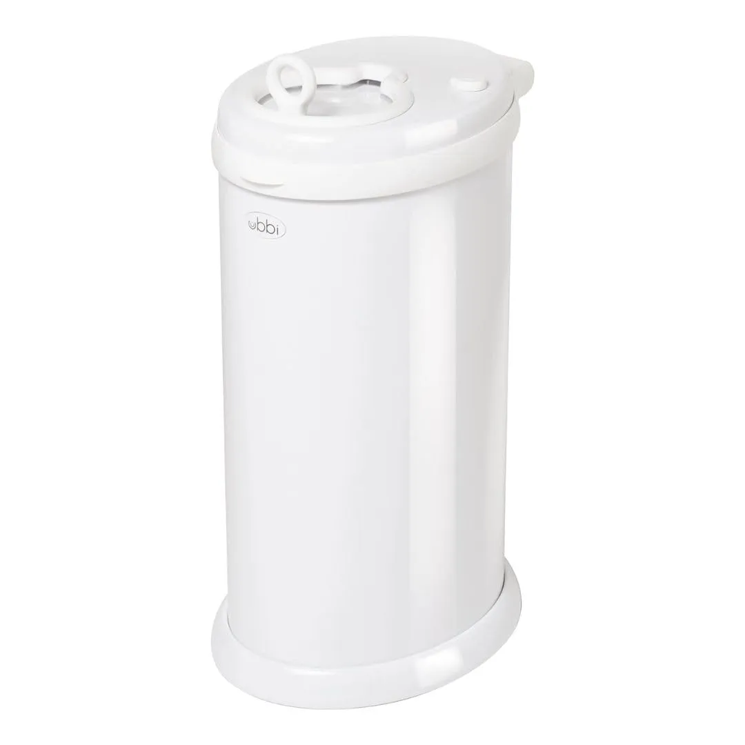 Ubbi: Steel Diaper Pail – Odor-Locking, No Special Bags Needed, Award-Winning & Registry Must-Have