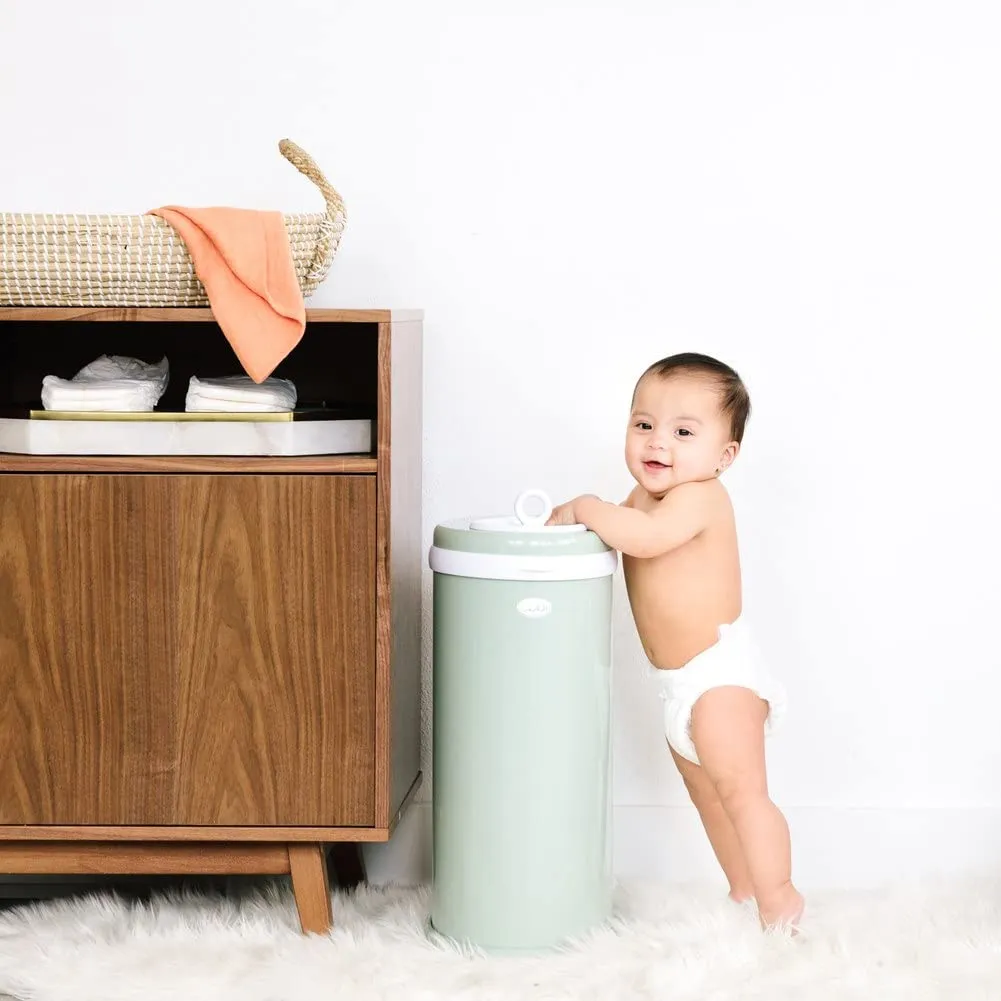 Ubbi: Steel Diaper Pail – Odor-Locking, No Special Bags Needed, Award-Winning & Registry Must-Have