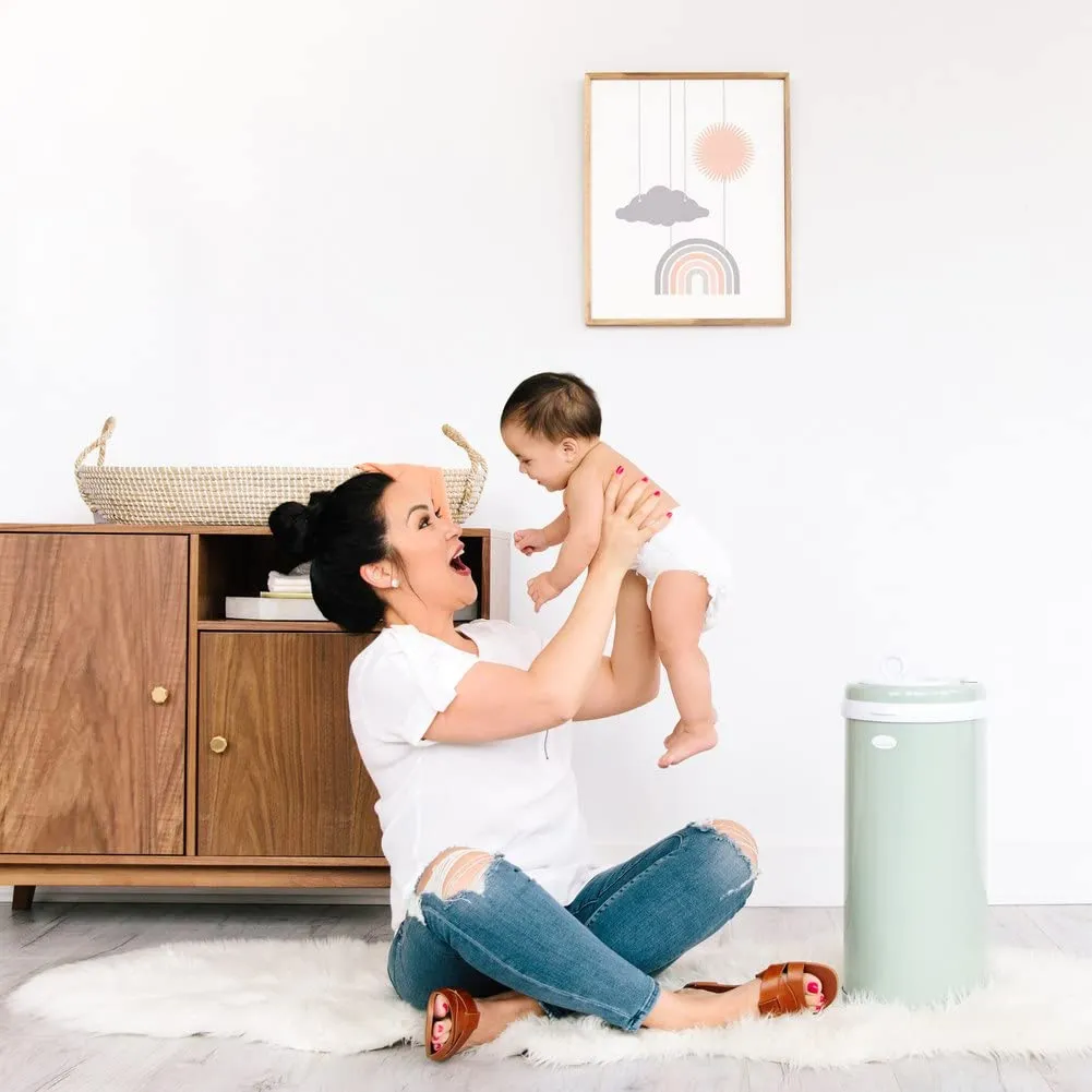 Ubbi: Steel Diaper Pail – Odor-Locking, No Special Bags Needed, Award-Winning & Registry Must-Have
